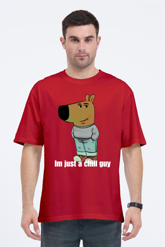 MeemTees Official- Oversized T-shirt - Just a chill guy