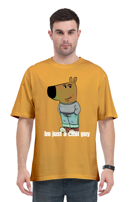 MeemTees Official- Oversized T-shirt - Just a chill guy