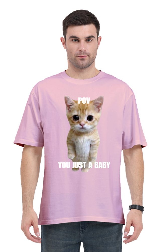 MeemTees Official- Oversized T-shirt Cat memes - Cute cat meme