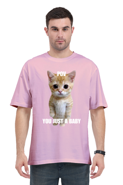 MeemTees Official- Oversized T-shirt Cat memes - Cute cat meme