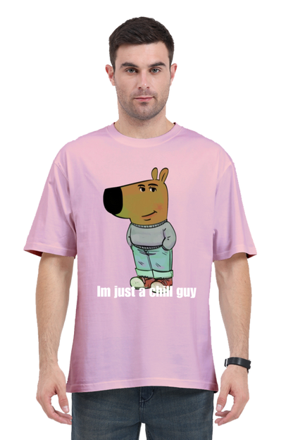 MeemTees Official- Oversized T-shirt - Just a chill guy