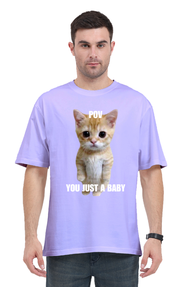 MeemTees Official- Oversized T-shirt Cat memes - Cute cat meme