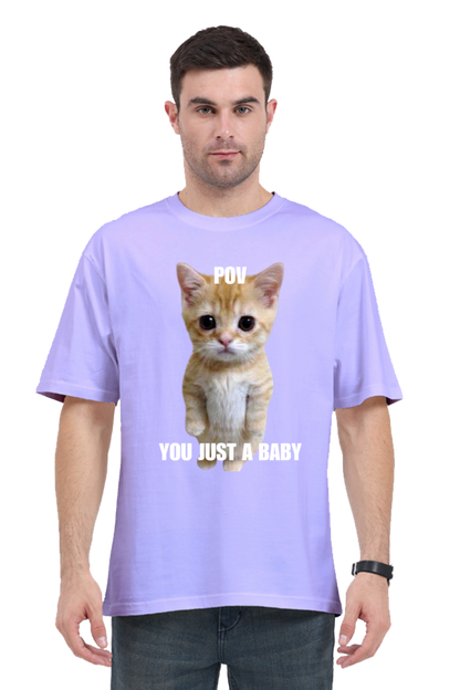 MeemTees Official- Oversized T-shirt Cat memes - Cute cat meme