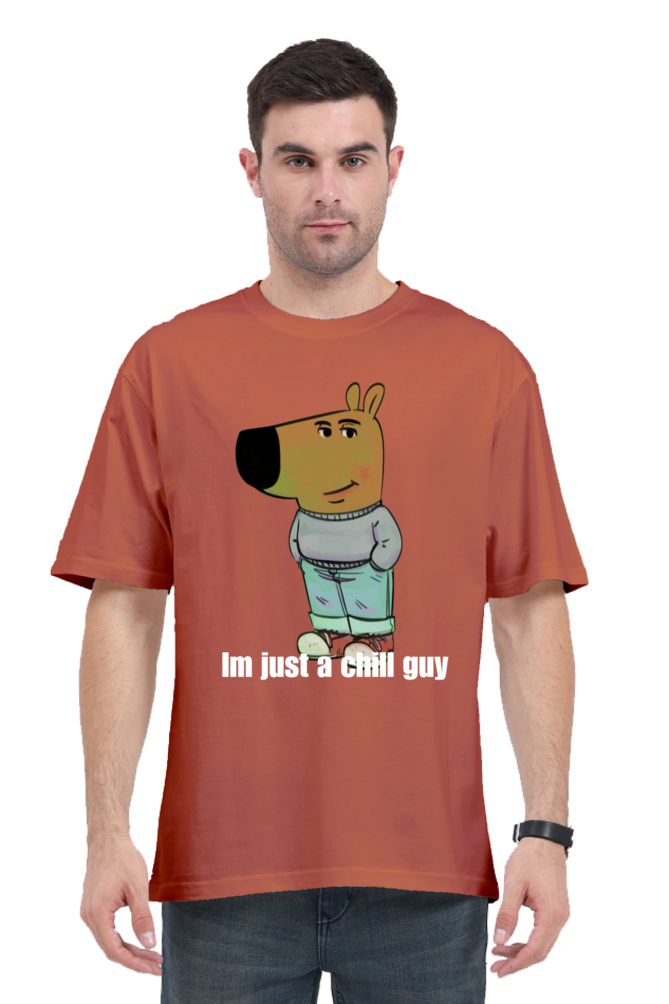 MeemTees Official- Oversized T-shirt - Just a chill guy