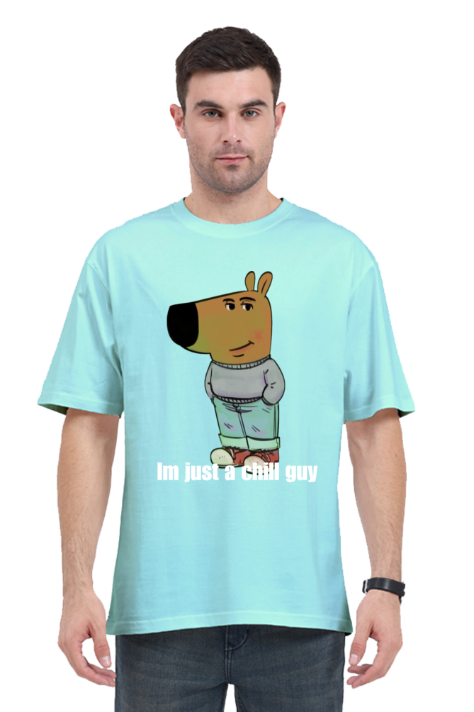 MeemTees Official- Oversized T-shirt - Just a chill guy