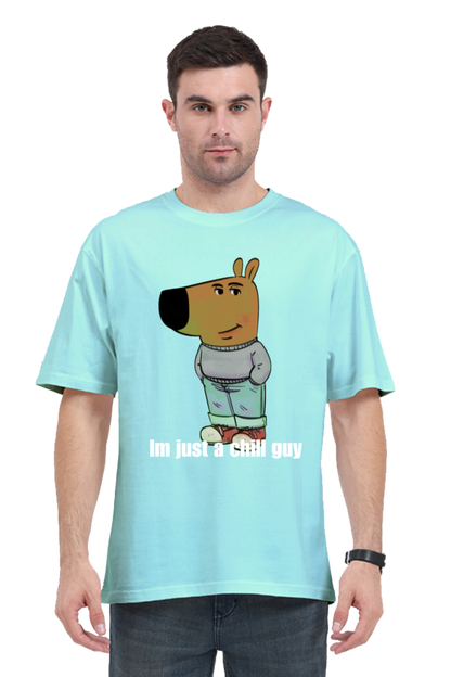 MeemTees Official- Oversized T-shirt - Just a chill guy