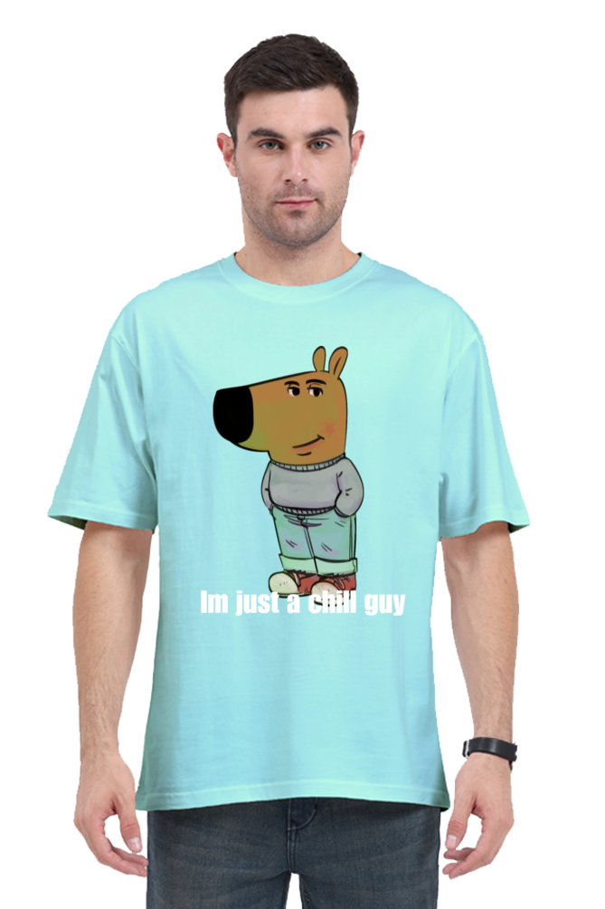 MeemTees Official- Oversized T-shirt - Just a chill guy