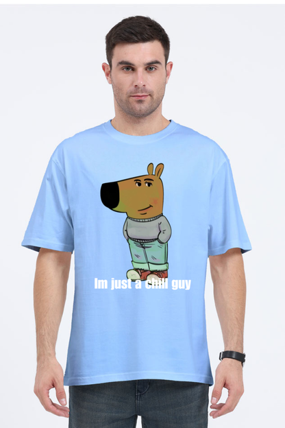 MeemTees Official- Oversized T-shirt - Just a chill guy